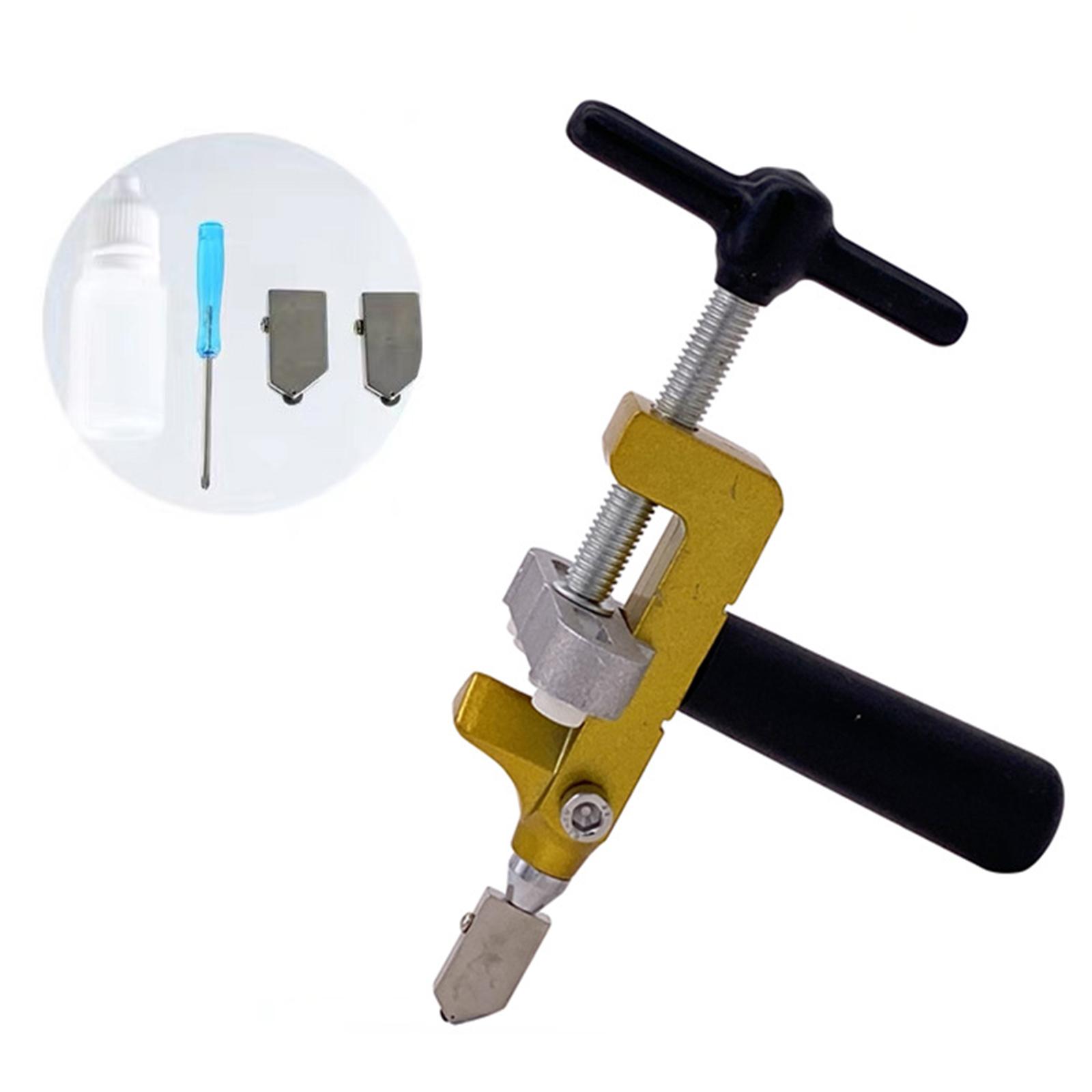 Tile Cutter Scoring - 2'si 1 Arada Manuel Cam Karo