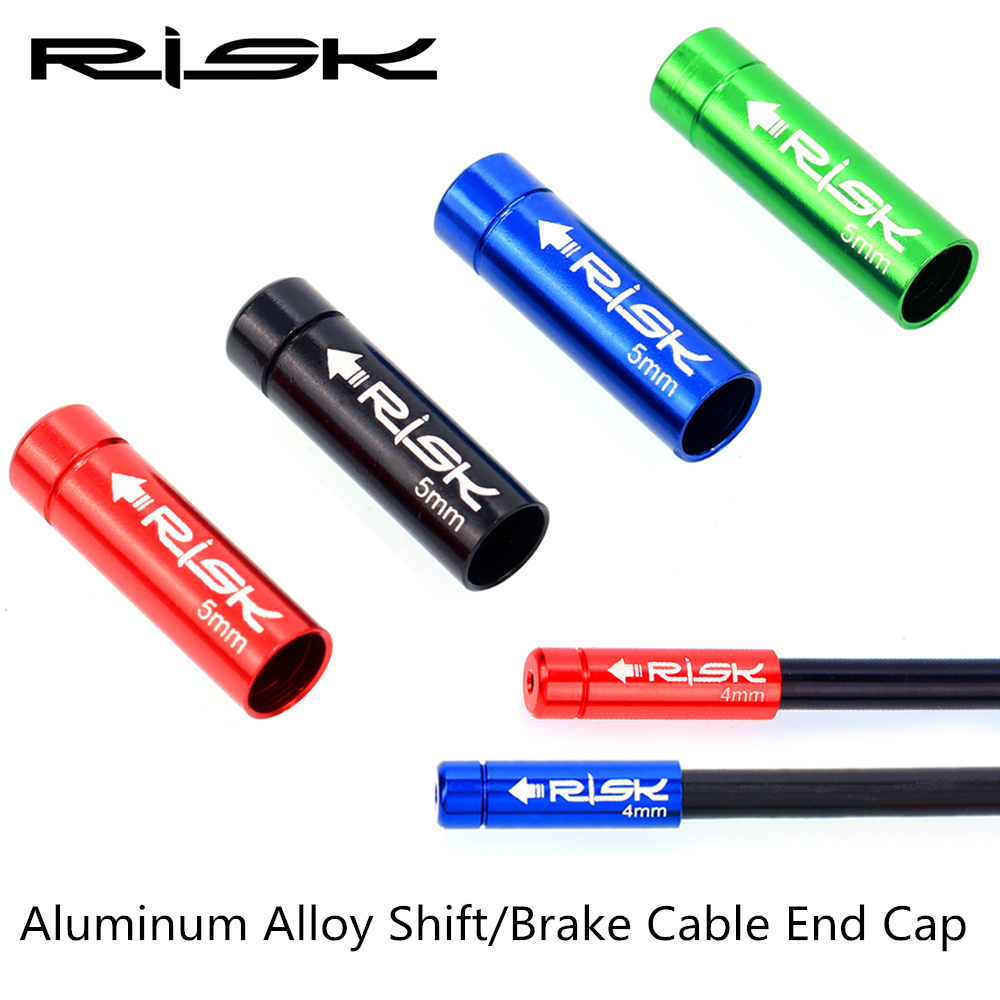 Wire Connector Cap - 10 adet Alüminyum Alaşımlı Bisiklet Kablo