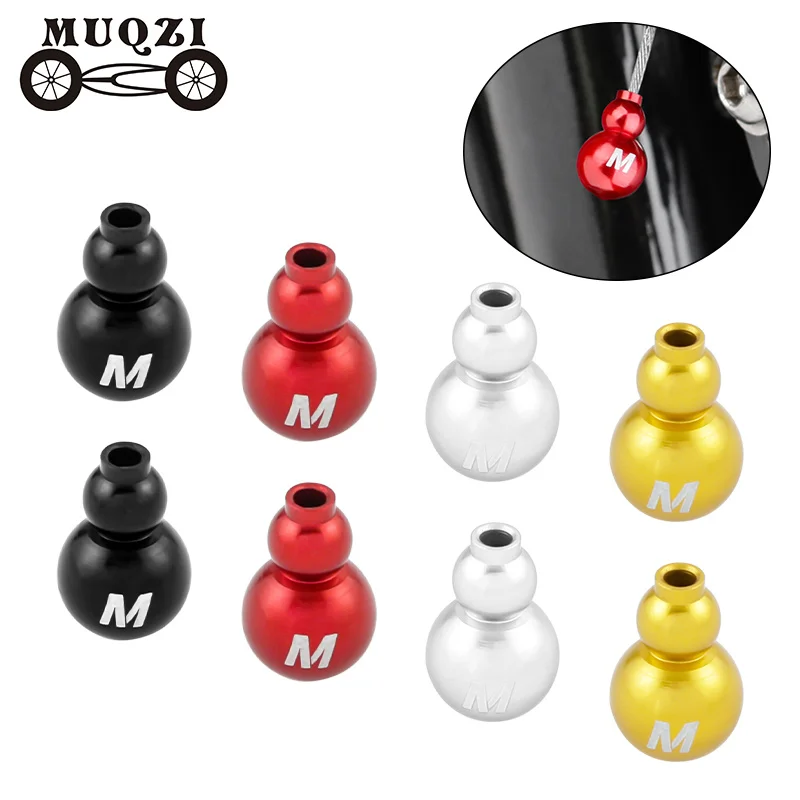 Wire Connector Cap - MUQZI 4 adet Bisiklet Kablo Uç