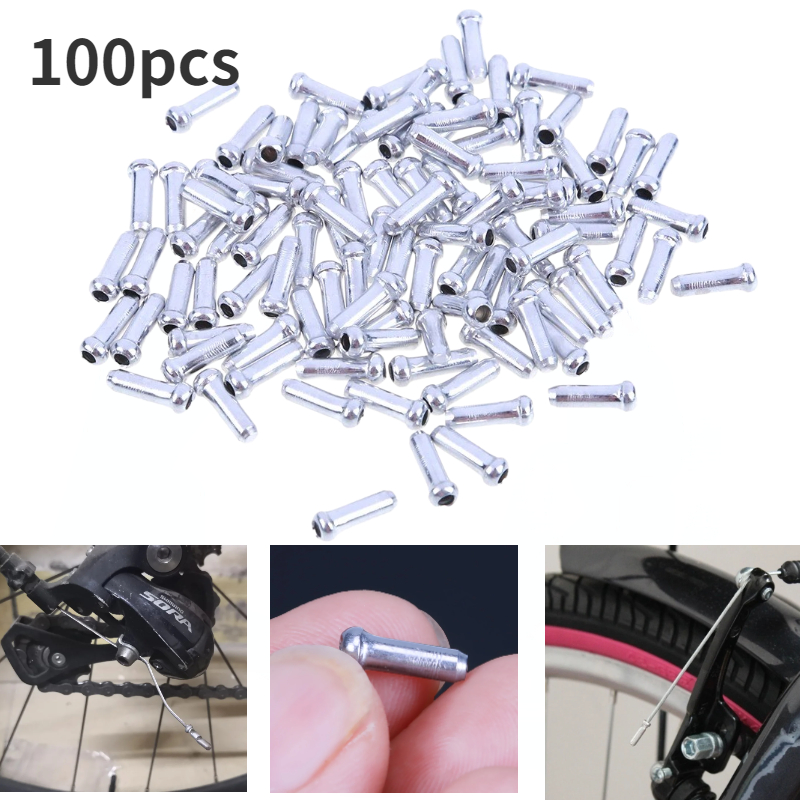 100 adet bisiklet kablo uç kap - Wire Connector Cap incelemesi ve fiyatı