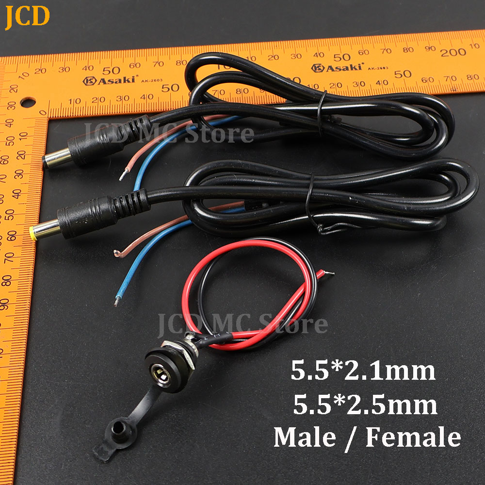 1 Adet DC Güç Erkek Dişi Jack  - Wire Connector Cap incelemesi ve fiyatı