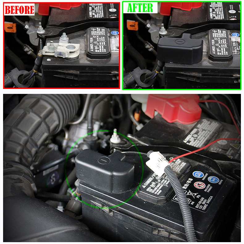 Araba Motoru Akü Negatif Termi - Wire Connector Cap incelemesi ve fiyatı
