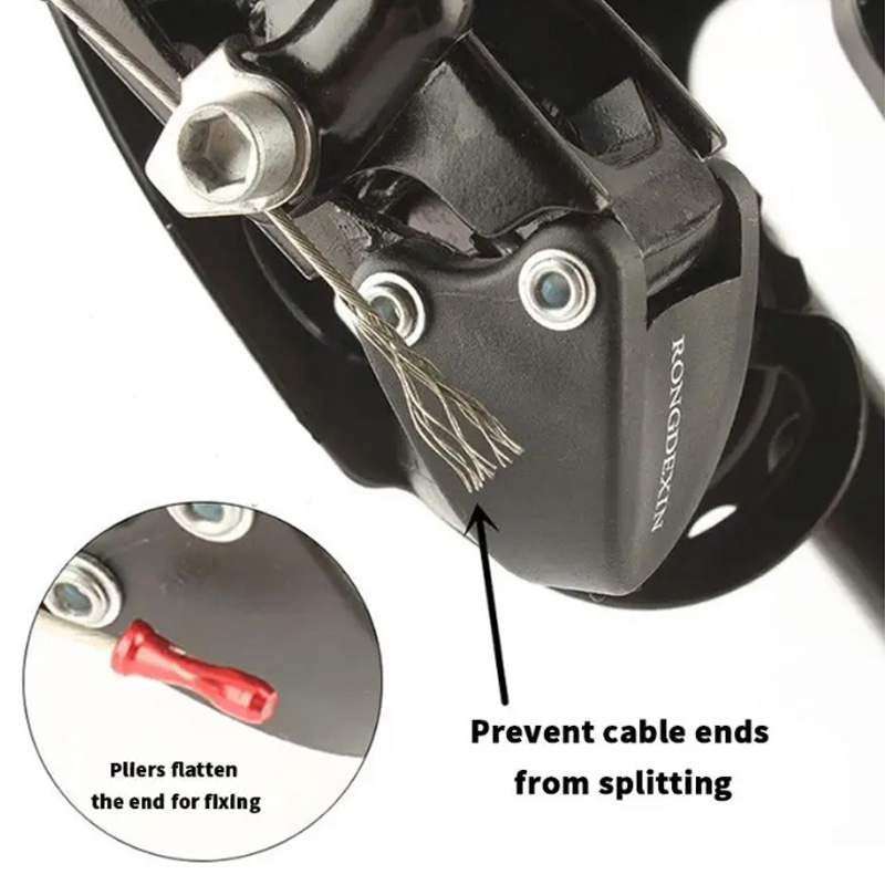 100 adet bisiklet vites fren k - Wire Connector Cap incelemesi ve fiyatı